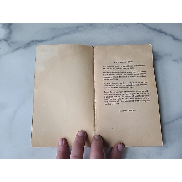 A Very Naughty Angel By Barbara Cartland Paperback - Picture 2 of 10